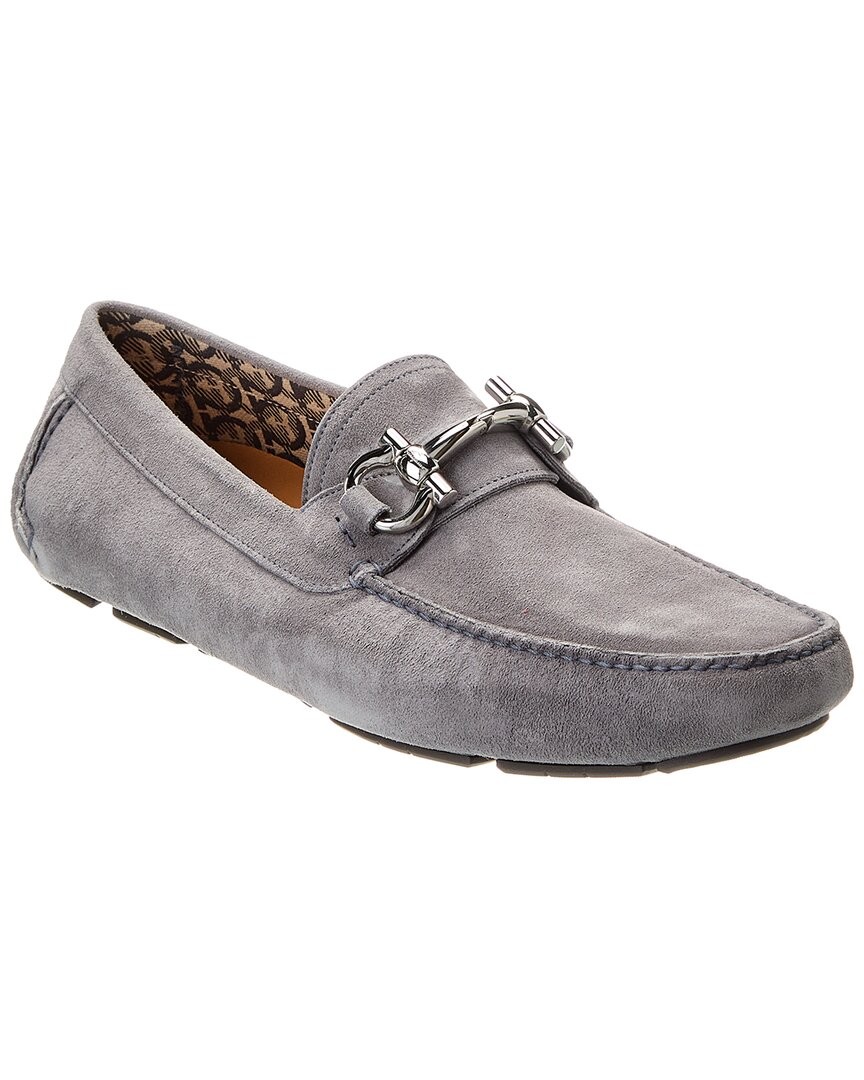 Мужские кроссовки из замши Ferragamo Parigi Eco Evolo 80990₽