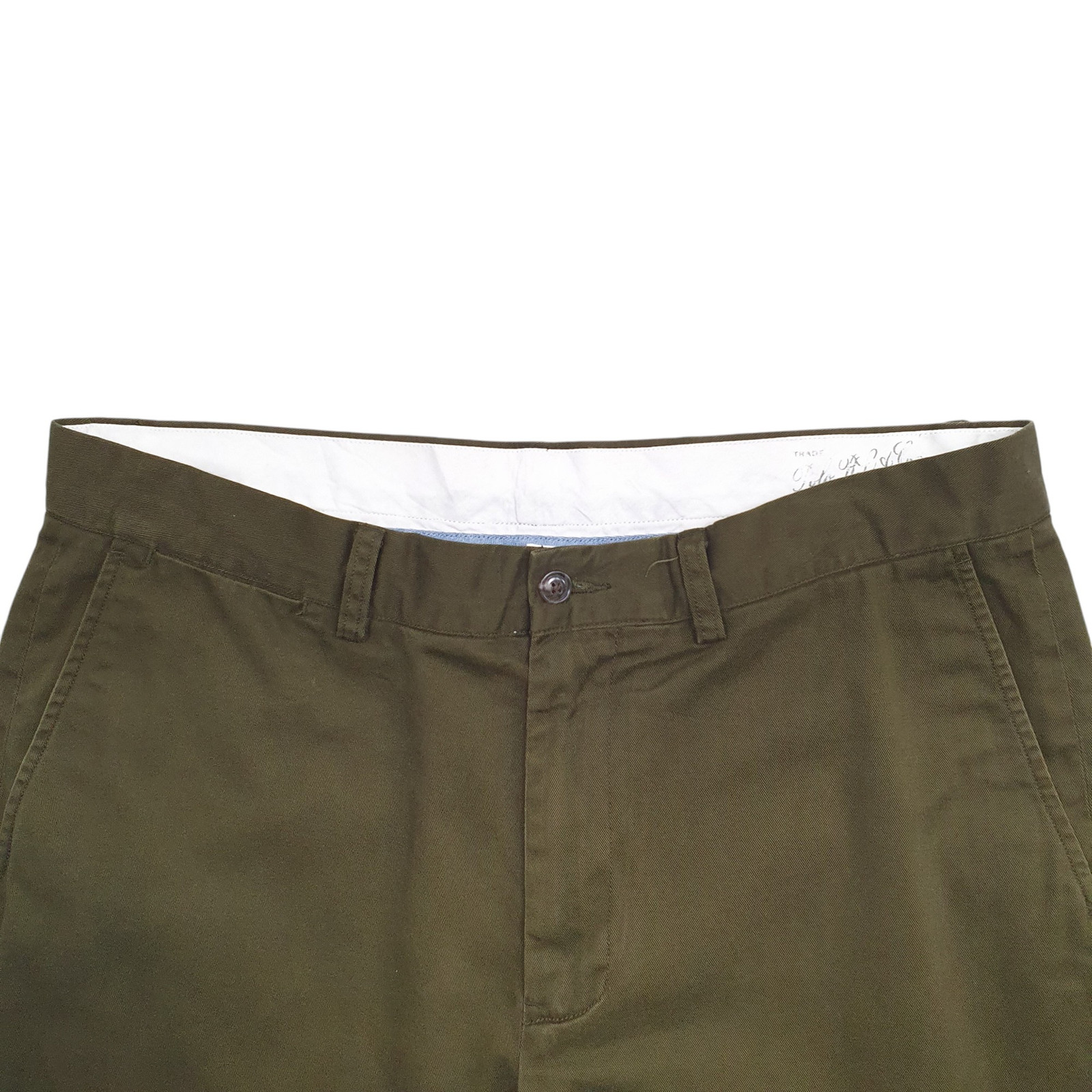 POLO RALPH LAUREN Vintage 2000's Chino Trousers Cotton Khaki Mens W34 L30 image 2