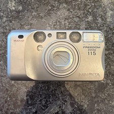 Minolta Freedom Zoom 115 Date Point Shoot Film Camera