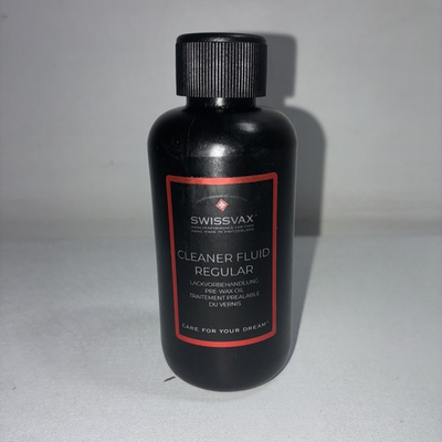 #ad Swiss Vax Cleaner Fluid Regular 100ml Gentle Hand Polish Pre Wax New $25.50