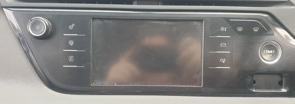 Pantalla y control multimedia Citroen C4 Picasso MK2 2013-2020 9812720580 Foto 2 de 4