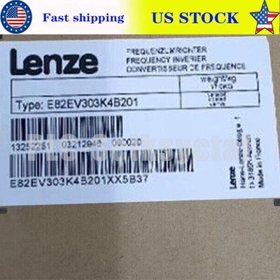 E82EV303K4B201 New Sealed LENZE 8200 vector Frequency Inverter E82EV303K4B201
