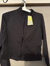 Women s All In Motion Black Soft Stretch Jacket Size Large nwt