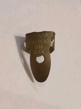 Vintage Dunlop .018 Steel Finger Pick Banjo Guitar Patent Pending USA 