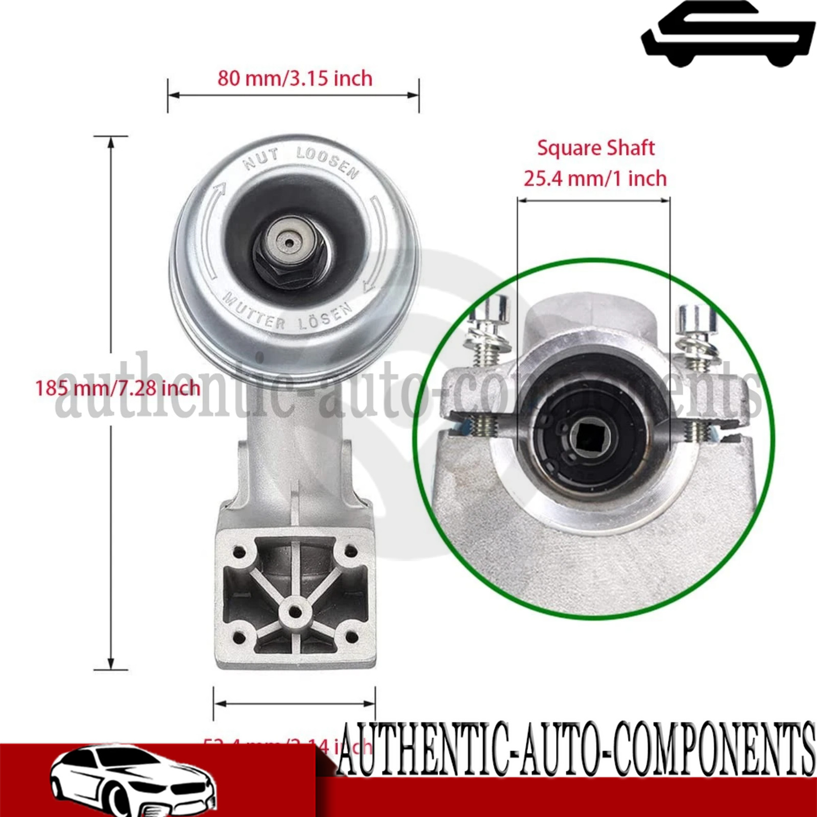 Gear Case Trimmer Head for Stihl Gearbox FS FS-R 130,131,111,110,91,240 260