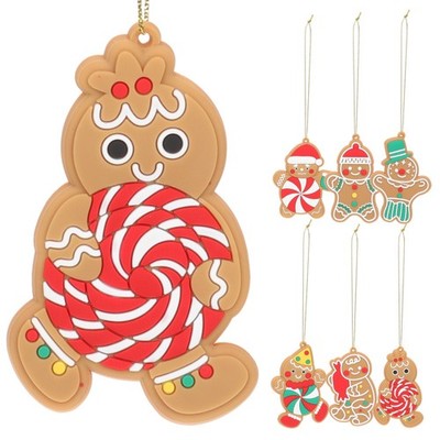 12 Pcs Lebkuchen Männchen Deko Weihnachtslebkuchenmann -Mann - -Dekoration