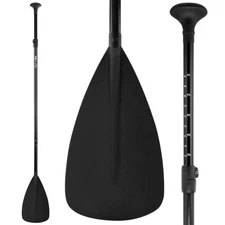 SereneLife Adjustable Paddle for Inflatable SUP Stand-Up Paddle Board - Black