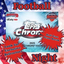 New York Giants - 2025 Topps Chrome Football-20 Blaster Box Break #642🔥🏈