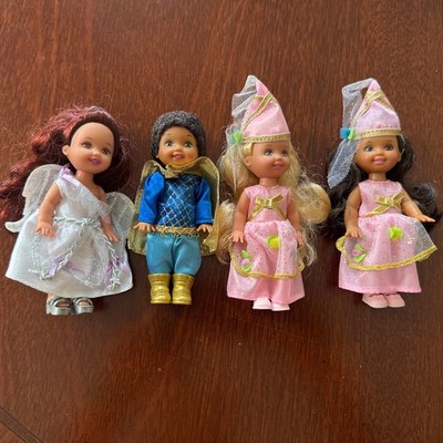 VTG Barbie Mini Doll Collection Of 4. Flexible RUBBER Head & Joints-Excell.Cond