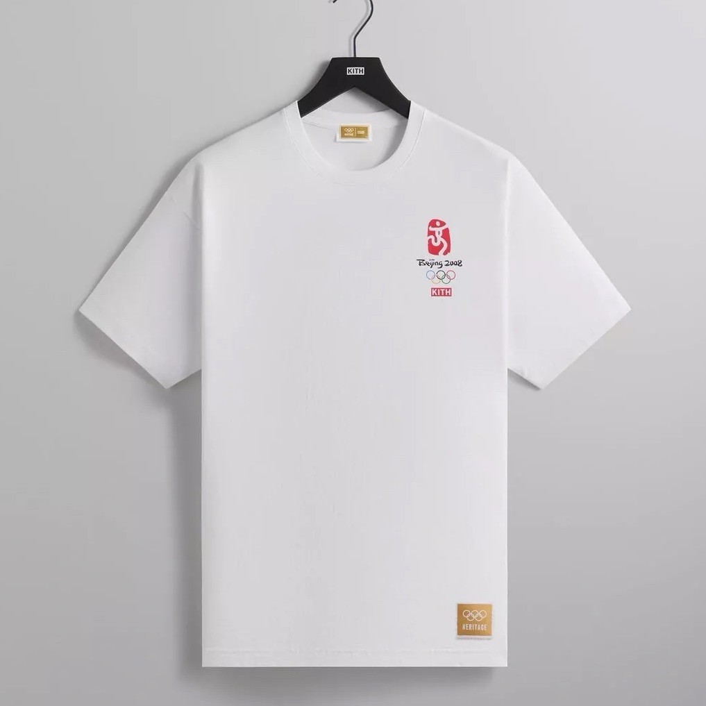 Kith for Olympics Heritage Beijing China 2008 Vintage Tee White T 