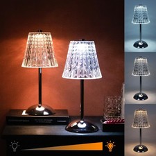 Cordless Table Lamp, 4000mAh Rechargeable Battery Operated Lamp, 3 Color Mode...