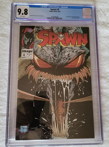Spawn #4 Image Comics 1992 CGC 9.8 | eBay