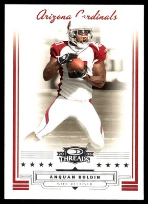 Anquan Boldin 2006 Donruss Threads #19 Cardinals NFL READ FREE SHIP AutographDen