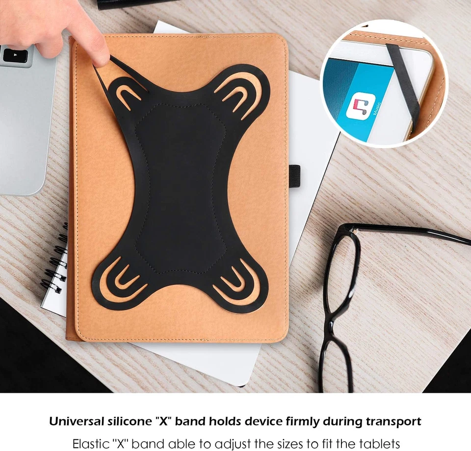 ProCase 9 «- 10,1» дюйма универсальный чехол для планшета, защитный чехол стойка Folio чехол f - Изображение 2 из 4