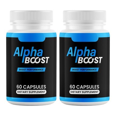 (2 Pack) Alpha Boost , Alpha Testo Booster for Men Boost Stamina & Energy Levels