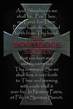 Poster Studio B - Boondock Saints Cross & Prayer Movie 24x36" NEW
