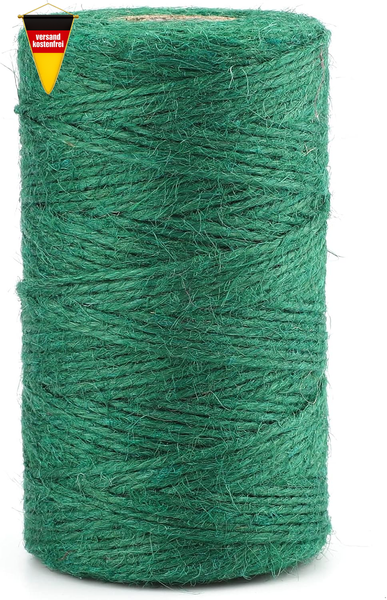 Juteschnur 2Mm X 100M Bastelschnur Dekokordel Gartenband FüR DIY Kunsthandwerk-image