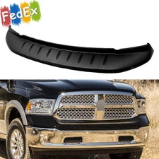 NEW Textured Black Front Bumper Lower Deflector Fits 2013-2018 RAM 1500 Pickup