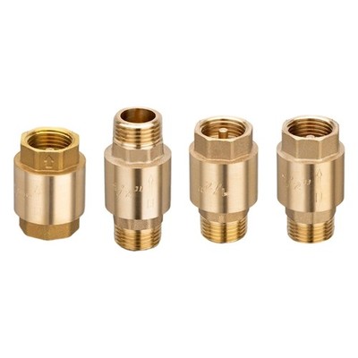 Brass Not Return Valves 1/2inch with Anti Backflow Function for HVAC Systems