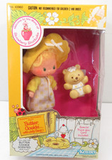 Strawberry Shortcake Butter Cookie Jelly Bear Doll Vtg Original 1982 Kenner Box