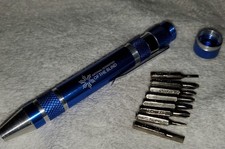 Multitool Pen Set 8 Pieces Tech Tool Screwdriver Phillips, Flathead