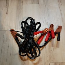 Heavy Duty 10 Gauge 12 Ft Battery Booster Cable Emergency Power Jumper 200 Amp