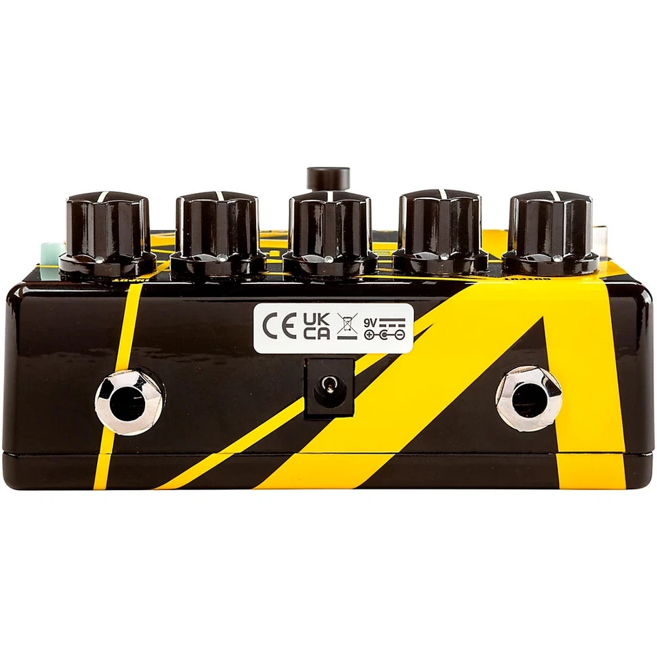Pedal Overdrive MXR EVH 5150 Bumblebee - negro y amarillo Foto 3 de 4