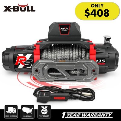 X-BULL Electric Winch 10000LB 12000LBS 13000LBS 14500LBS 12V Wireless 4WD Jeep