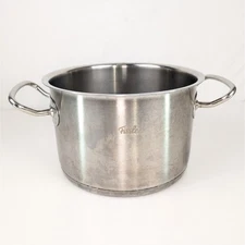 Vtg Fissler Germany Stainless 18-10 Cookstar Stock Pot Dutch Oven 3.0L No Lid