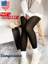 Warm Thermal Fleece Lined Leggings Casual Women Winter Pant Non-Slip Soft Thick