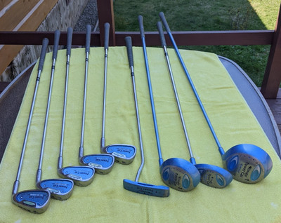 Vintage Lady Cougar Over Size Irons 6-PW Drivers 1&3 Pw Puttter  Set RH Ladies