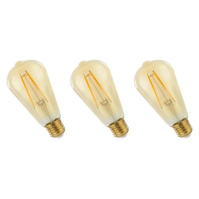 Spectrum E27 LED Lampe 2W 240lm 2400K Warmweiß 230V 3 Stück