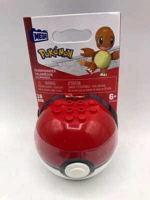 MEGA Pokmon Construction Toy Pokmon Evergreen Charmander Ball for Kids Ages 6