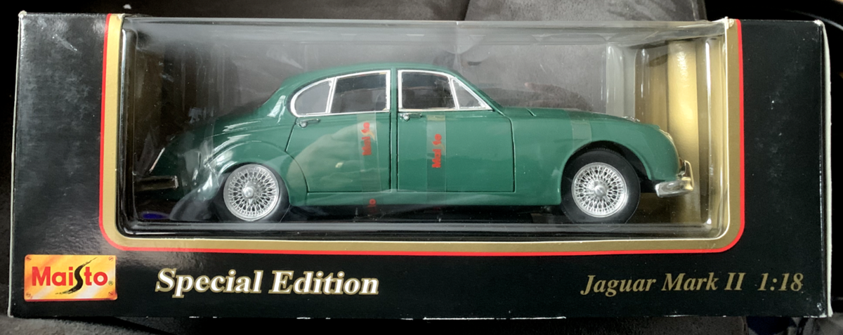 Maisto 31833 Jaguar Mark II 1959 Green 1 18 online kaufen | eBay.de