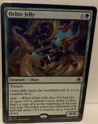 Ochre Jelly 196 Adventures in the Forgotten Realms (AFR)  MTG engl