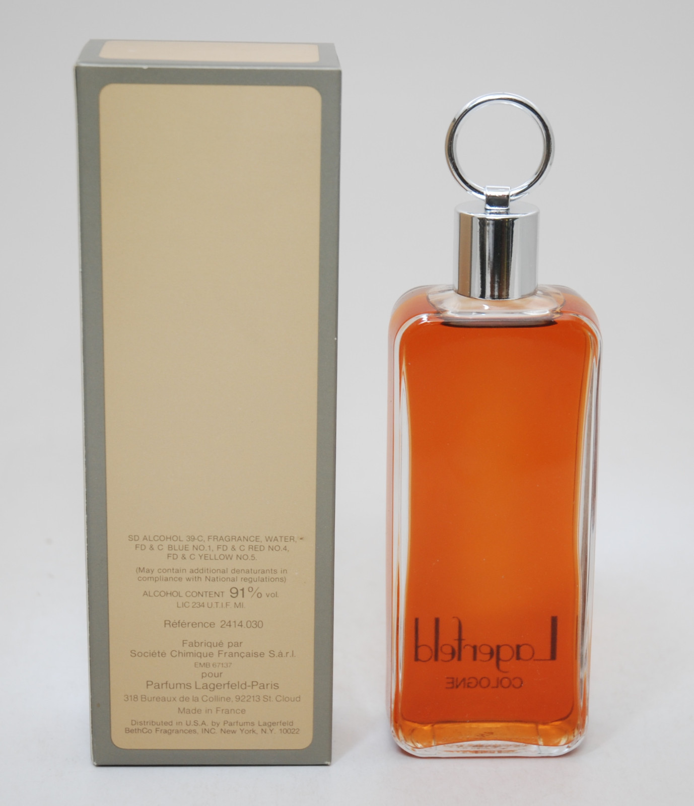 vintage lagerfeld cologne