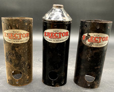  3 A.C. GILBERT ERECTOR PART "T" BLACK W/ SILVER LABEL