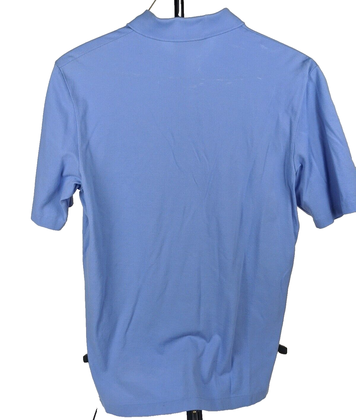 Polo Ralph Lauren camicia logo pony blu cotone taglia media