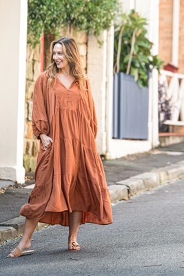 boho australia maxi dress
