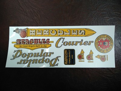 hercules cycle sticker
