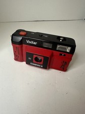 Vivitar Champion 35 film camera 35mm point and shoot vintage 38mm lens untested