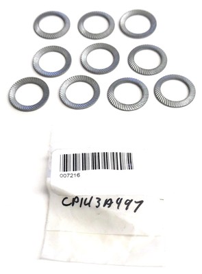 INTELLIGRATED 143A497 SCHNOOR LOCKING S14 WASHER, CP143A497 - LOT OF 10