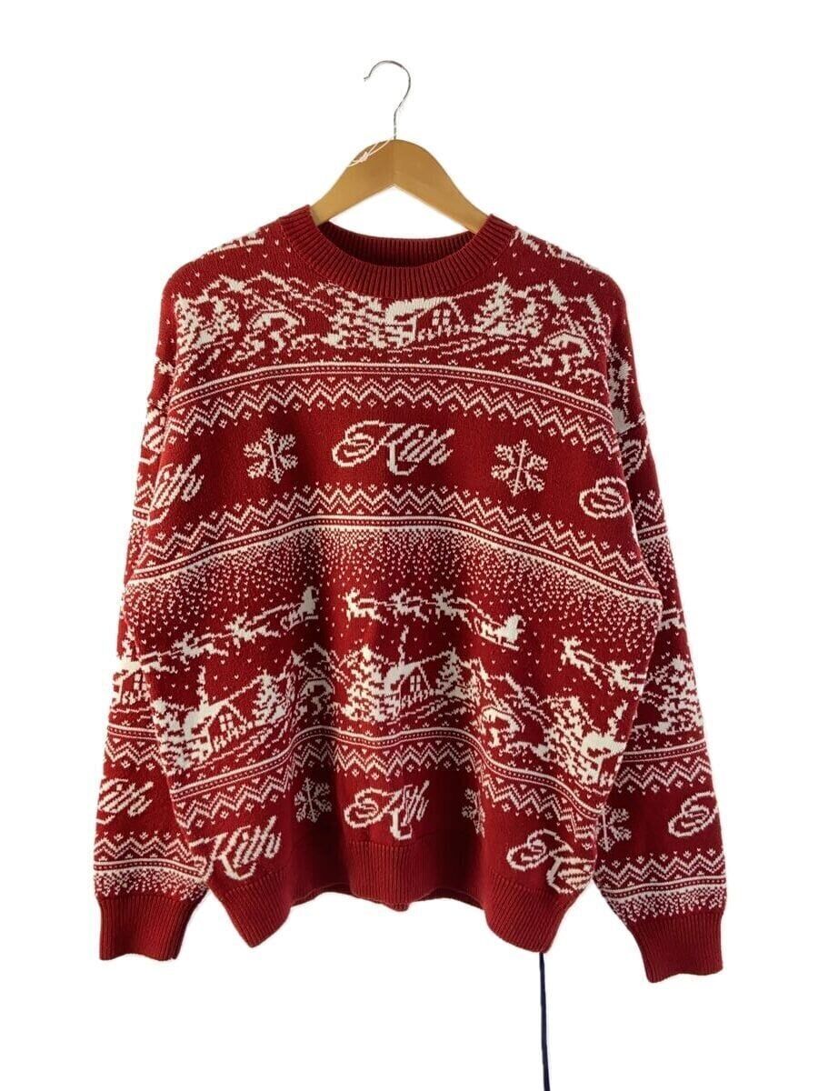 KITH knit sweater kithmas 2022 knitted with tag (thick M cotton  