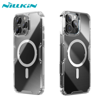 Nillkin for iPhone 16 Pro Max Case Lens TPU soft Magnetic Heavy Duty Back Cover