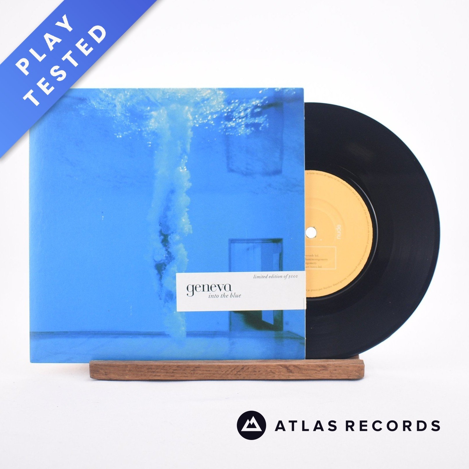 Geneva - Into The Blue - Limited Edition 7"" Vinyl Record - EX/EX