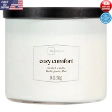 1 pack 3-Wick Scented Candle Cozy Comfort Aromatic Relaxation Home Decor Gift