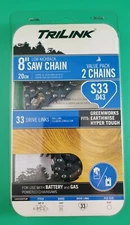 TriLink 8" S33 Chain Earthwise Hyper Tough Greenworks Earthwise Pole Saw 2 Pack
