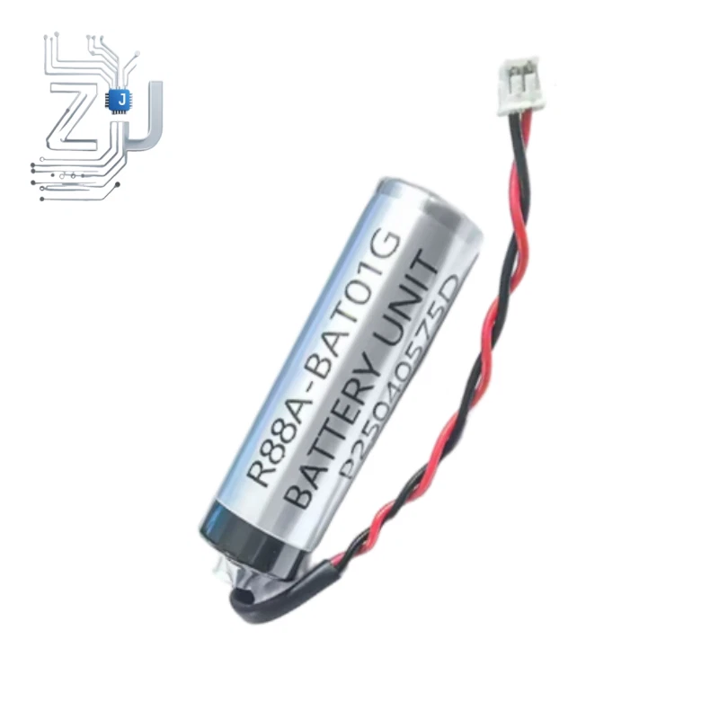 R88A-BAT01G 3.6V Battery Omron CPM2A-BAT01 GQM1H PLC Fast Delivery 1PC with Wire - Image 3 of 4