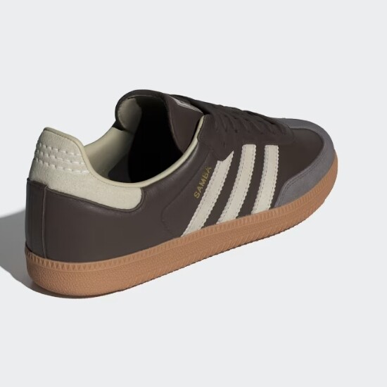 Adidas Samba OG Leather Shoes 'Brown' - ID1481 Expeditedship