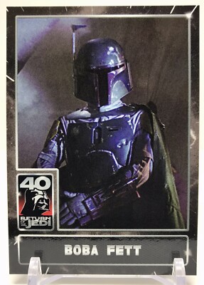 2023 Topps Star Wars 40th Anniversary Card #8 - Boba Fett - Short Print - Mint